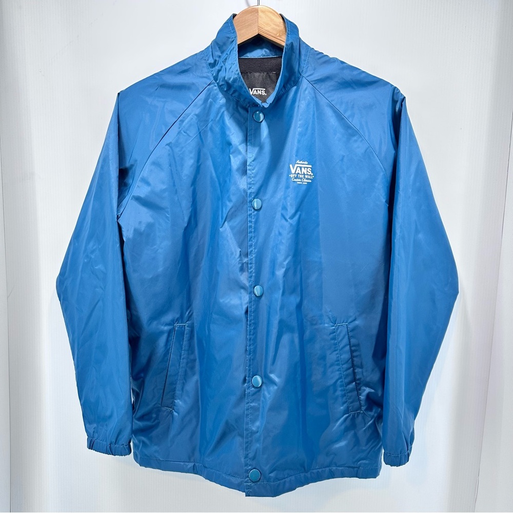 Vans Kids’s Blue Windbreaker Jacket